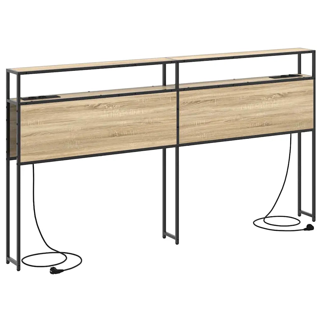 Testata contenitore rovere sonoma Legno multistrato 859771