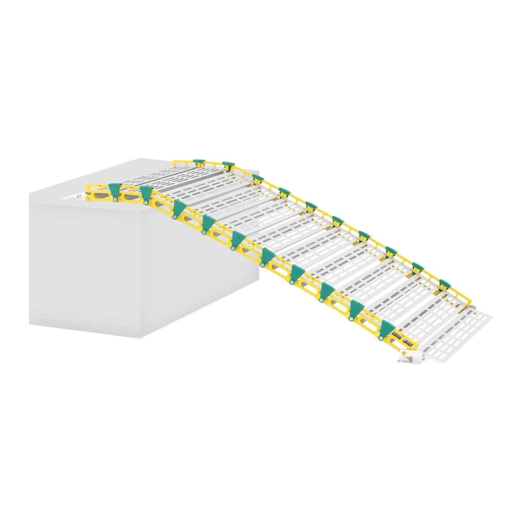 Rampa portatile in alluminio - 500 kg - 1 96,5 x 91,4 cm 14_0007654