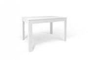 Tavolo Allungabile 120+50x80 h75cm Ossido Bianco
