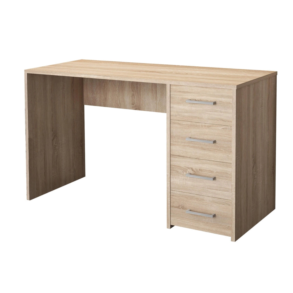 Scrivania Moderna con cassetto in Legno Composito cm 120x70x50 - NIKOLAS