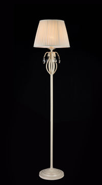 Lampada da terra Elegant in Metallo Brionia Beige