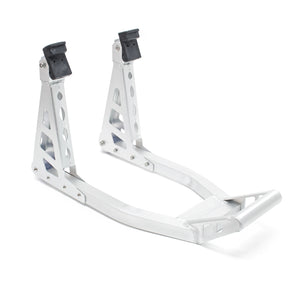 Cavalletto alzamoto universale Cavalletto per ruota anteriore moto Alluminio Bloccaruota