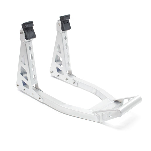 Cavalletto alzamoto universale Cavalletto per ruota anteriore moto Alluminio Bloccaruota