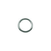 Anelli Saldati Zincocromati Pezzi 40 Filo Mm. 6 Foro Mm.45