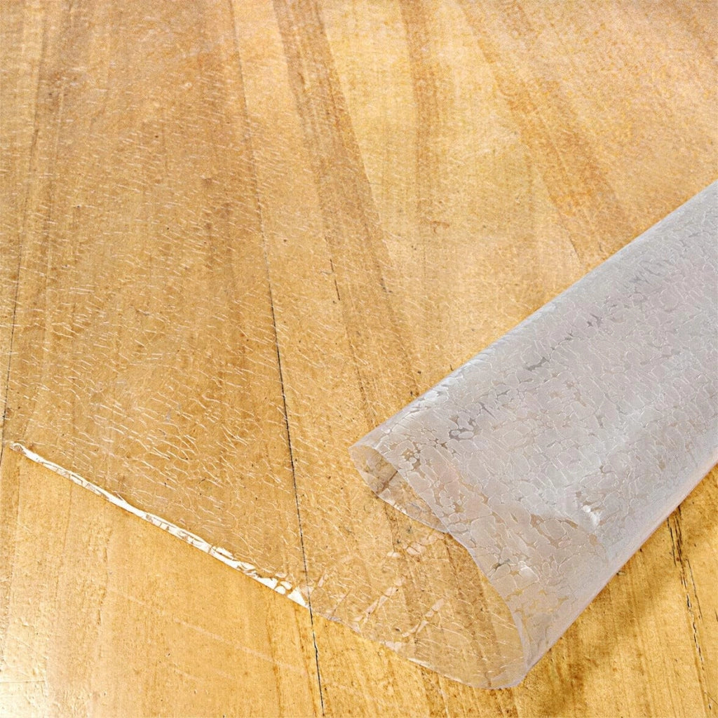 Tovaglia Trasparente Antimacchia 140x120 cm Moderna Plastificata Lucida Copritavolo Pvc Dis.1