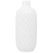 Vaso da Tavolo Decorativo gres porcellanato Bianca 31 cm Glamour in stile moderno