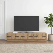 Mobile TV con cassetto Rovere Artigianale 147 x 34,5 x 27 cm 895404