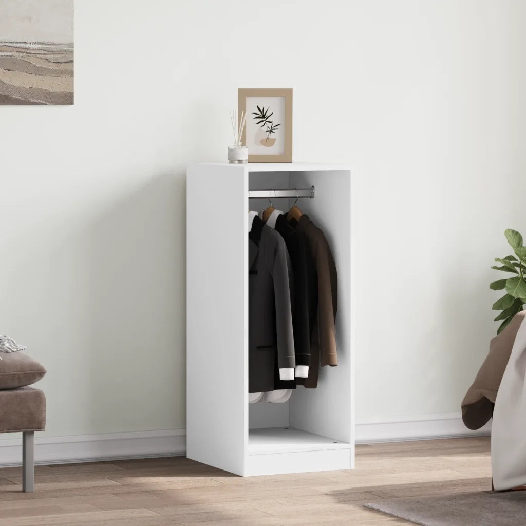 Armadio Bianco 48x41x102 cm in Legno Multistrato 840814