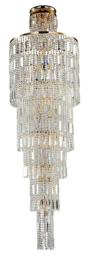 Lampadario Niagara cristallo oro 16 luci Maytoni DIA003-PT50-G