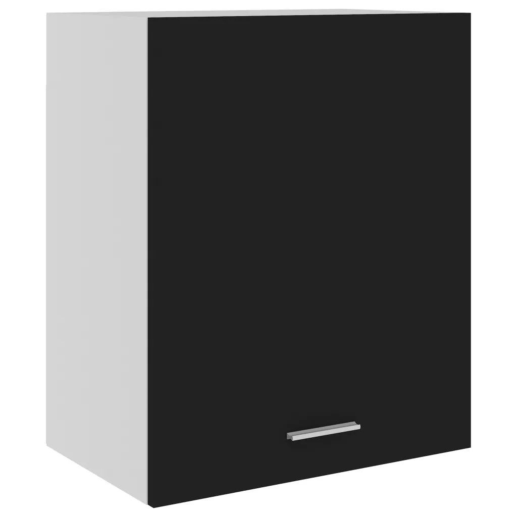 Mobili Pensili Â“LyonÂ” 2 pz Neri 50x31x60 cm