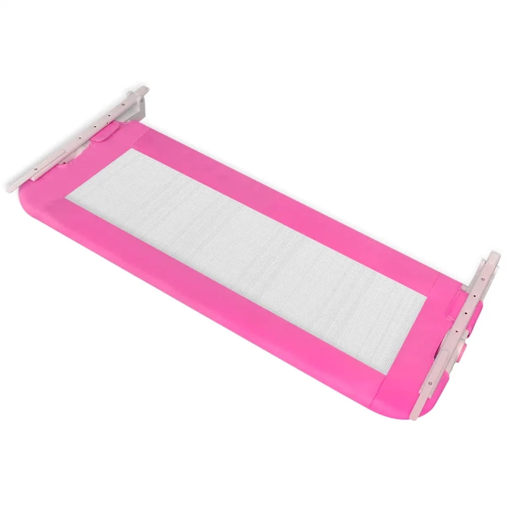 Barriera di Sicurezza per Letto Bambino 102 x 42 cm Rosa 10101
