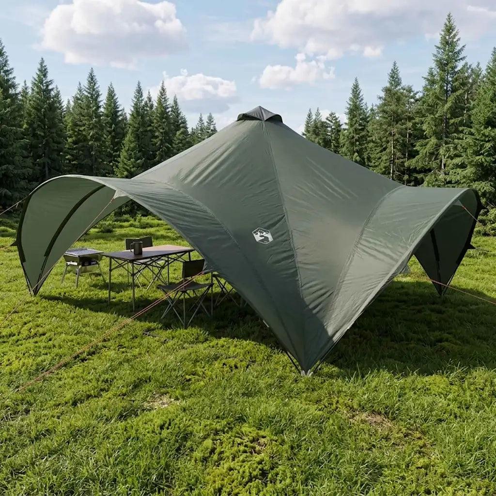 Tenda Party con tetto Verde militare 500 x 500 x 350 cm 42028610
