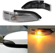 Specchio Retrovisore con Illuminazione a Led - Modello 81730-52100 - Super Brillante - Lampada a Specchio con Fari di Sbagliato Senso di Marcia - Sinistra/Destra