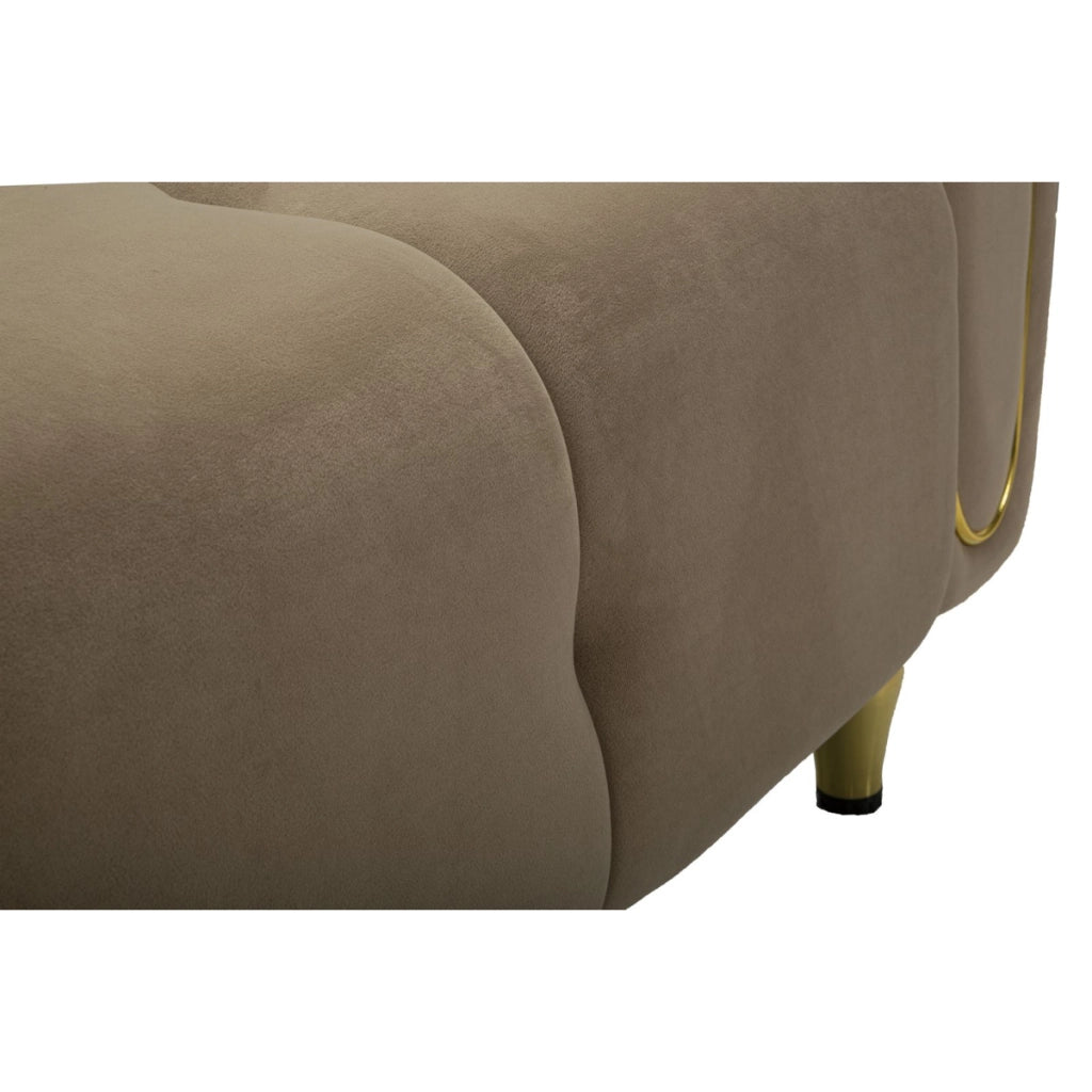 Poltrona VKH323, Marrone, Legno, 81x97x71 cm