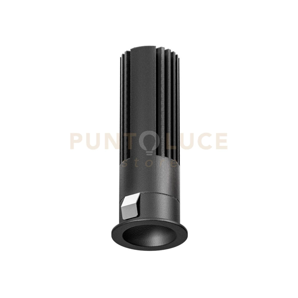 GFA1411C-  FARETTO LED AD INCASSO COLORE NERO 3000K 900LM 10W D.3,5CM