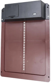 Porta automatica per pollaio - Sensore di luce - Impermeabile - Porta scorrevole - Sicurezza - Facile da utilizzare - Dimensioni 35,5 x 24,5 cm