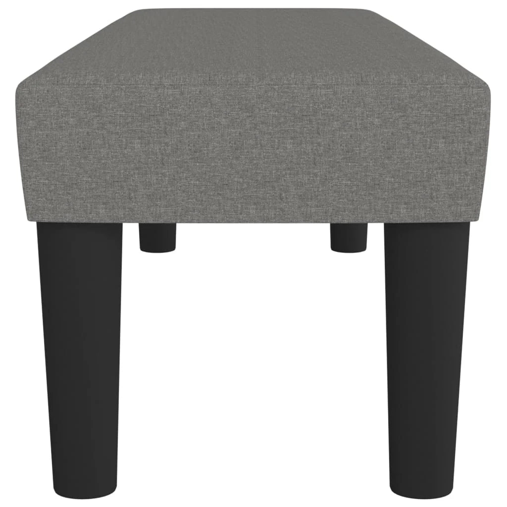 Panca/panca 100 x 30 x 30 cm tessuto grigio scuro 02_0010540