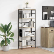Libreria-Scaffale per Libri-Mobile di Stoccaggio Rovere Sonoma 60 x 29,5 x 149 cm Legno multistrato