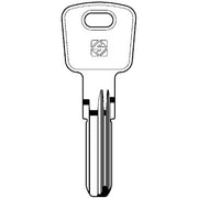 CHIAVE PUNZONATA OMEC OC4 SILCA - OTTONE NICHELATO- 5 pezzi