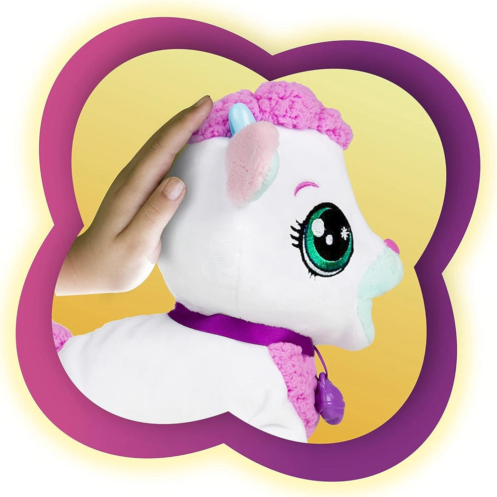 Club Petz Milky The Baby Goat Capra Giocattolo Peluche Idea Regalo con Suoni