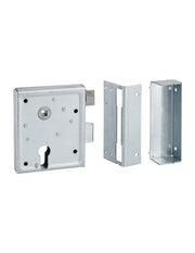Serratura da applicare ALSACE per cilindro europeo, destra, quadro 8 mm, asse 60 mm, 110 x 70 mm – THIRARD