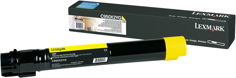 ORIGINAL Lexmark toner giallo X950X2YG X950/952/954 ~22000 Seiten alta capacità