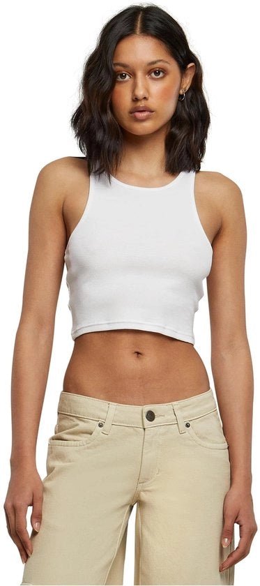 Maglione a girovita femminile a coste - Nero Abbigliamento attivo per donne