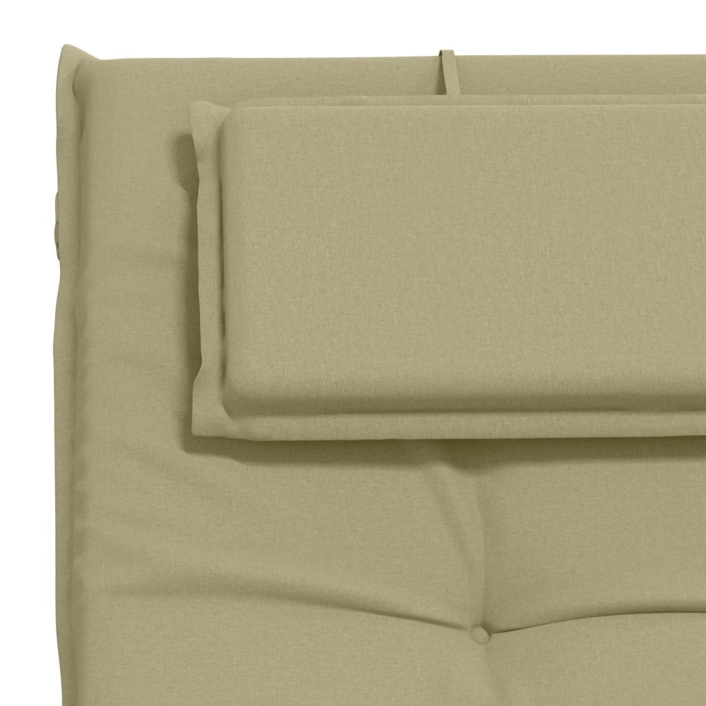 Cuscino per Lettino GEMERT 100% Poliestere Verde chiaro 947486