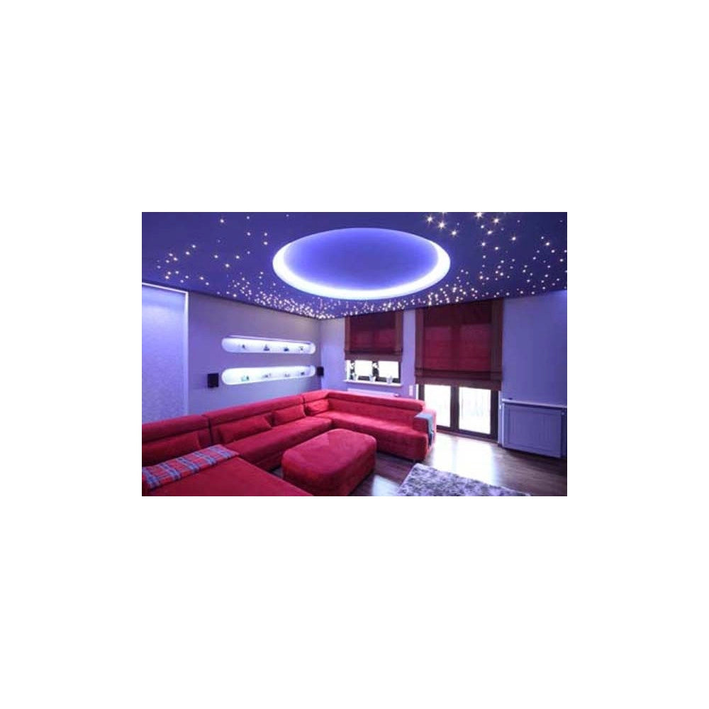 Trade Shop - 50 Led Cielo Stellato Incasso Luce Bianca O Blu Fredda Kit Punti Luce 5/12v -
