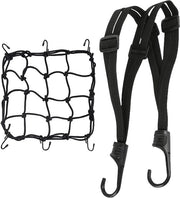 2 pezzi di cinghia di trazione per motocicletta portabagagli cinghia di trazione, espansione di cinghia di gomma per motocicletta con gancio regolabile cinghie di trazione elastiche per motocicletta portabagagli, per motocicletta portabagagli