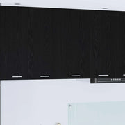 Armadio pensile Rovere Nero 80 x 31 x 80 cm Legno multistrato 884283