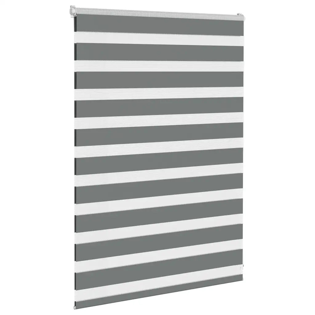 vidaXL Tenda a Rullo Zebra Larghezza Tessuto 100,9 cm Poliestere