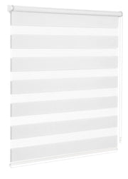Tenda a Rullo 120x180 Cm Finestra Porta Interno Casa Ufficio Kit Montaggio Parete Telaio No Fori Bianco