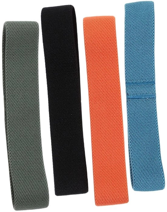 Raccordo per Bento Box 4 pezzi, cintura elastica, cinturino per scatola di latta, cintura elastica per picnic, scatola di latta, cintura per scatola di latta all'aperto, cintura in gomma regolabile, cintura per laptop e scatola di latta