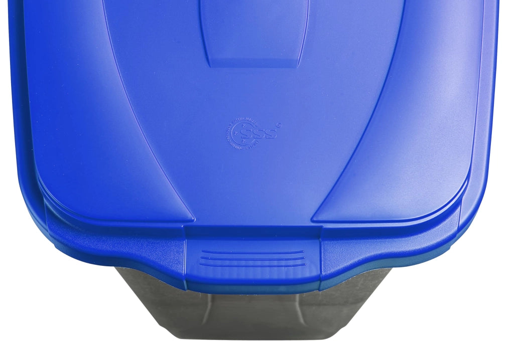 Bidone per Rifiuti 80 l Colore Blu