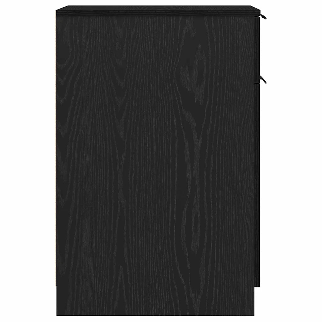 Mobile per Ufficio Rovere Nero 33 x 50 x 75 cm 862103