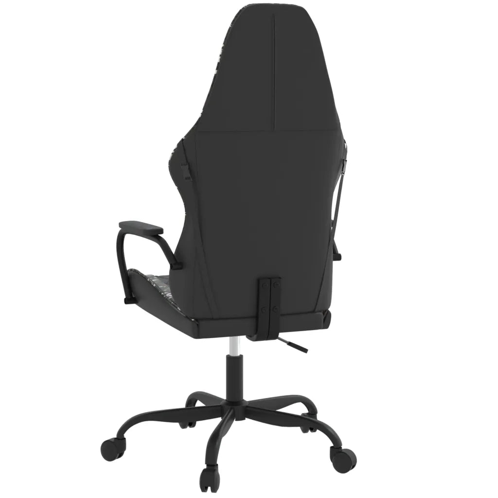 Sedia da Gaming | Sedia da e-sports Nero e Mimetico in Similpelle