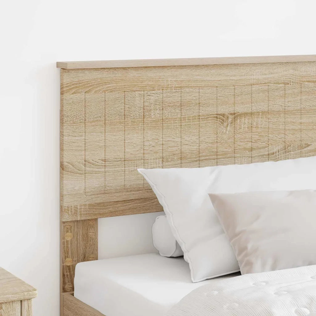 Testiera-Testata-Testiera Decorativa Rovere Sonoma 100 cm Legno multistrato 382736