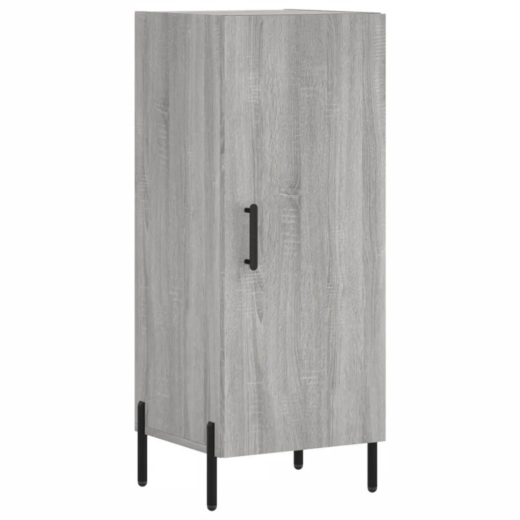 Credenza | Madia | Buffet da pranzo | Armadio da pranzo Grigio Sonoma 34,5x34x90 cm in Legno Multistrato