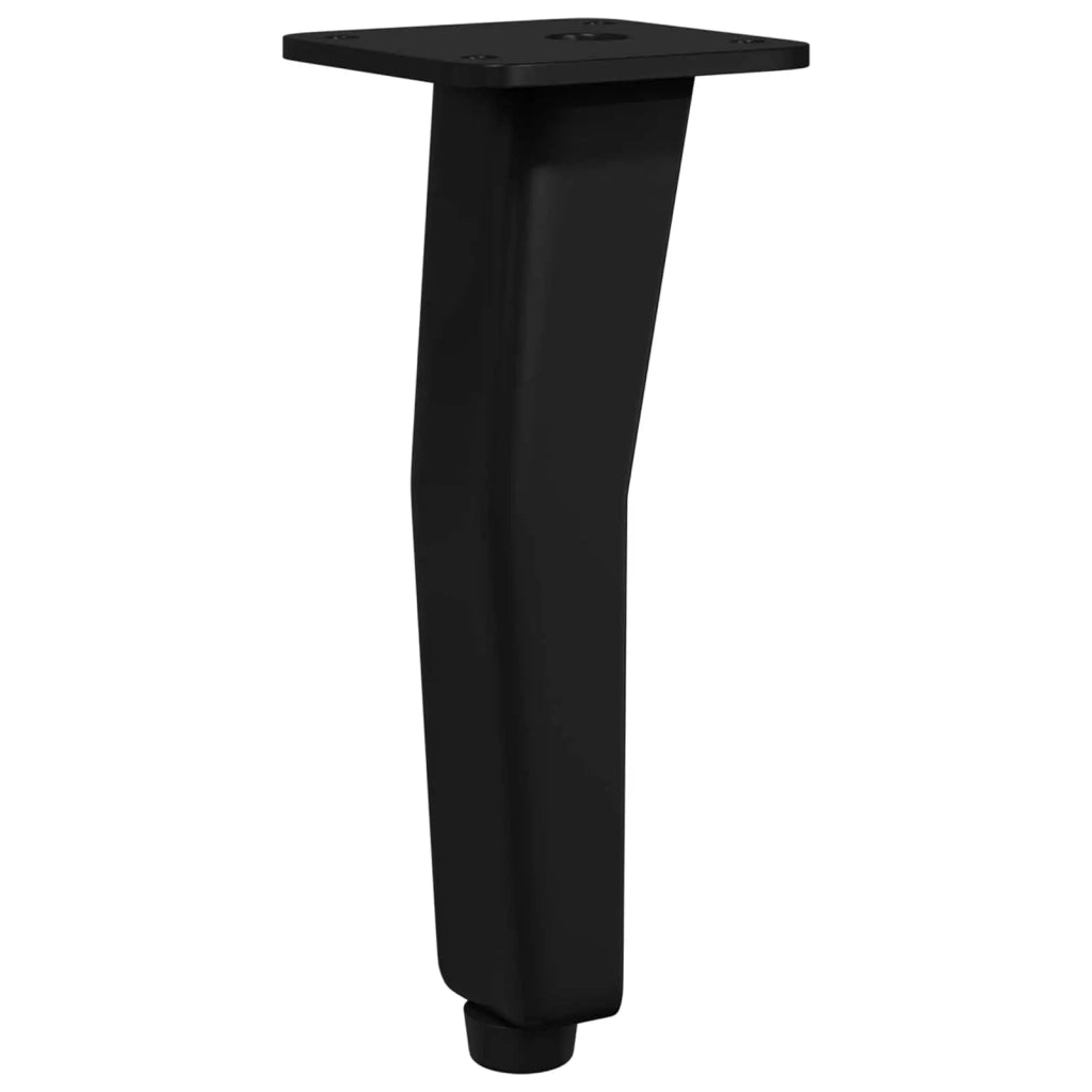 Piedi in piedi 2 pcs Nero 40 x 40 x 100 mm Ferro 864794