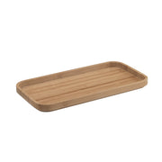 Vassoio portaoggetti d'appoggio bambù 1306 Gedy serie NINFEA Naturale