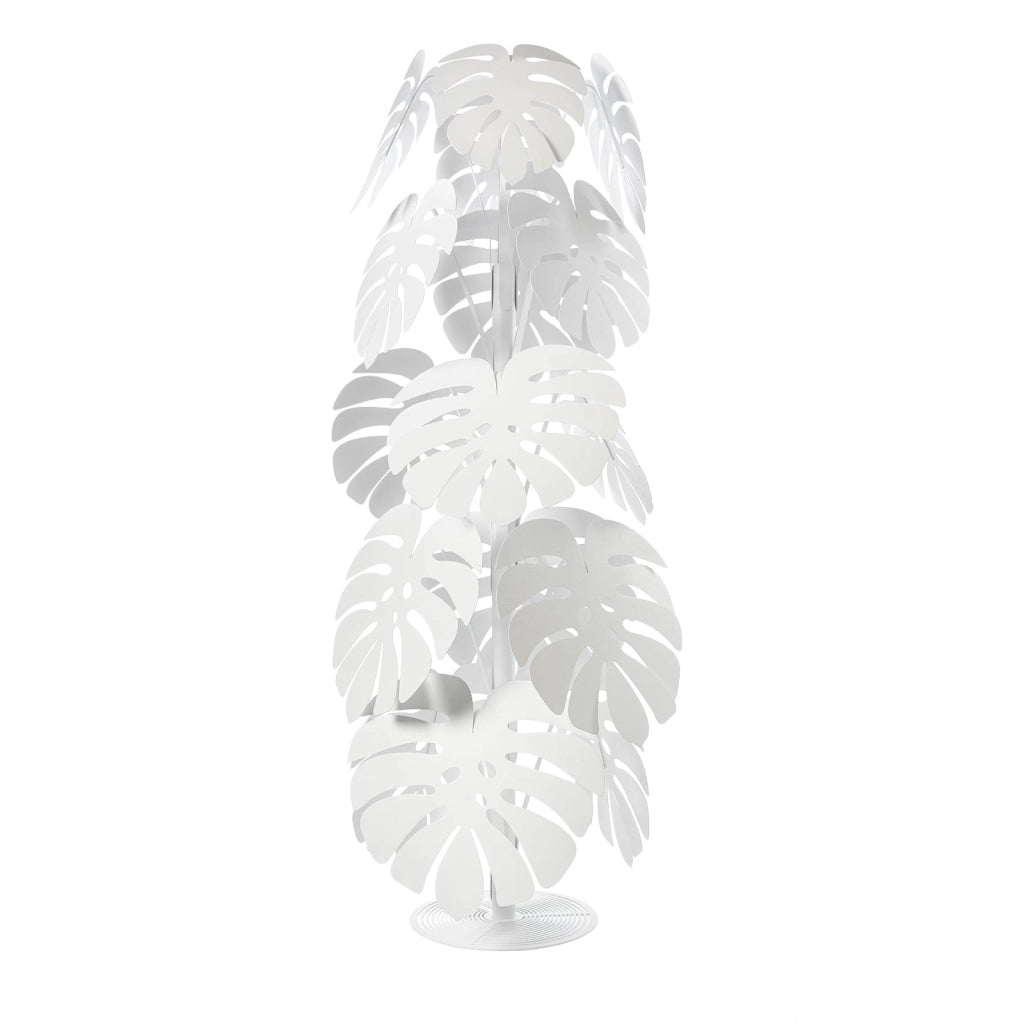 Pianta decorativa moderna Monstera grande Bianco