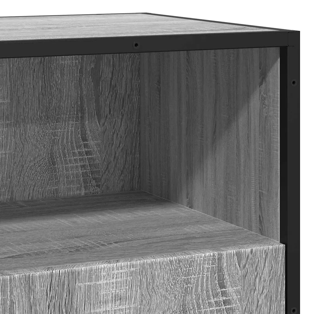 vidaXL Credenza Grigio Sonoma 68x35x76 cm in Legno Multistrato