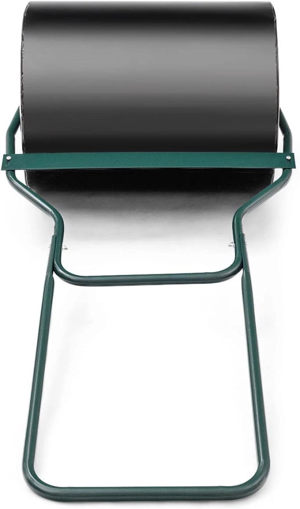 Rullo da Giardino, Rullo per Prato con Manico a Forma di U e Tappo Rimovibile, Rullo Riempibile con Acqua e Sabbia,Larghezza 50 cm, Diametro: 40 cm, Volume Vano 60 L