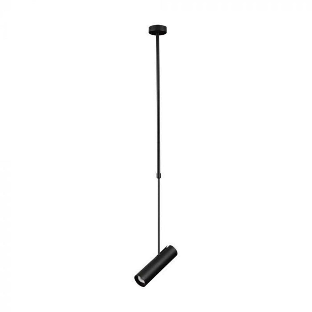 Trade Shop - Lampadario Portafaretto Pendente A Sospensione Lampada A Cilindro Gu10 Asta Regolabile 209 -