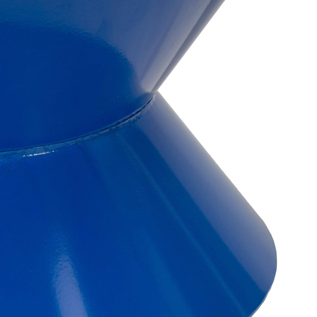 Ilam, Tavolino da Salotto Design Moderno, 40x50x38h cm blu