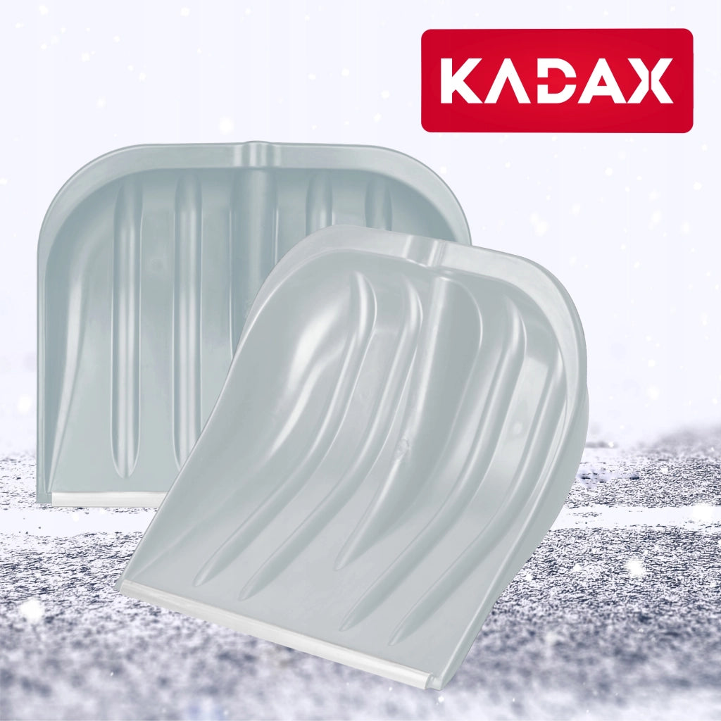 Pala da neve KADAX, raschietto da neve senza manico, resistente