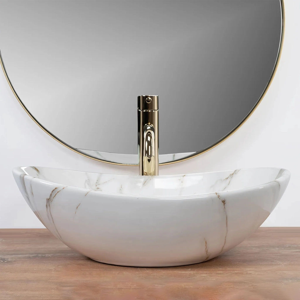 Lavabo Da Appoggio Rea Royal Mini Aiax Shiny