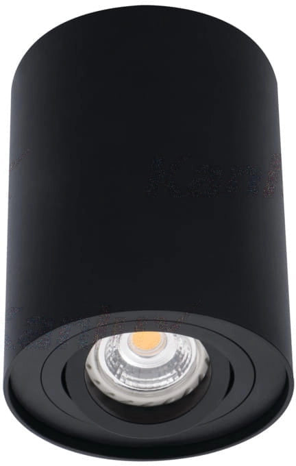 Faretto da soffitto Kanlux BORD nero GU10 orientabile