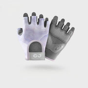 Guanti per bicicletta da donna - M - Ampiezza della mano 9 cm - Lunghezza 15 cm - Guanti per fitness - Sollevamento pesi - Allenamento bodybuilding guanti a mezza falange - Guanti sportivi - Stile resistente all'usura